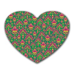 Pattern Heart Mousepads