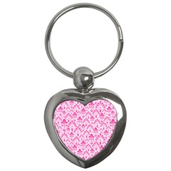 Pattern Key Chains (heart)  by Valentinaart