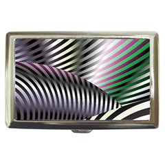 Fractal Zebra Pattern Cigarette Money Cases