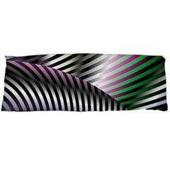 Fractal Zebra Pattern Body Pillow Case (Dakimakura)