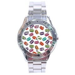 Macaroons  Stainless Steel Analogue Watch by Valentinaart