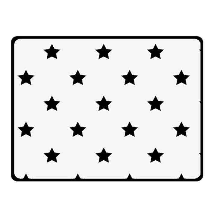 Stars pattern Fleece Blanket (Small)