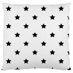 Stars Pattern Large Cushion Case (two Sides) by Valentinaart