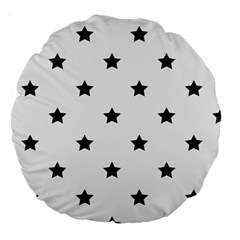 Stars Pattern Large 18  Premium Round Cushions by Valentinaart