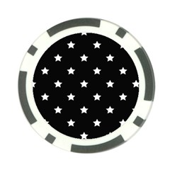 Stars Pattern Poker Chip Card Guard (10 Pack) by Valentinaart