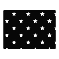 Stars Pattern Double Sided Flano Blanket (mini)  by Valentinaart