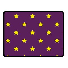 Stars Pattern Fleece Blanket (small) by Valentinaart