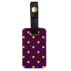 Stars Pattern Luggage Tags (one Side)  by Valentinaart