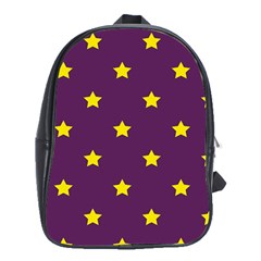 Stars Pattern School Bags (xl)  by Valentinaart