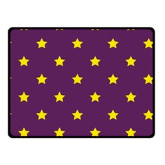 Stars Pattern Double Sided Fleece Blanket (small)  by Valentinaart