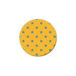 Stars pattern Golf Ball Marker (4 pack) Front