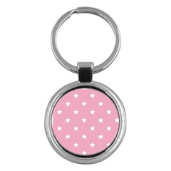 Stars Pattern Key Chains (round)  by Valentinaart