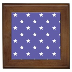 Stars Pattern Framed Tiles by Valentinaart