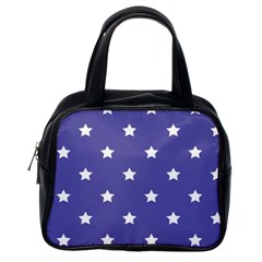 Stars Pattern Classic Handbags (one Side)