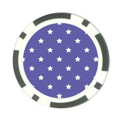 Stars Pattern Poker Chip Card Guard (10 Pack) by Valentinaart