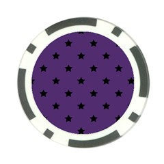 Stars Pattern Poker Chip Card Guard (10 Pack) by Valentinaart