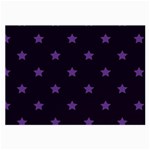 Stars pattern Large Glasses Cloth Front