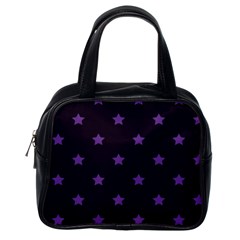 Stars Pattern Classic Handbags (one Side) by Valentinaart