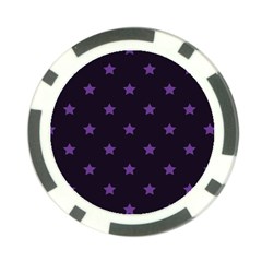 Stars Pattern Poker Chip Card Guard (10 Pack) by Valentinaart