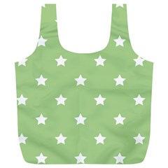 Stars Pattern Full Print Recycle Bags (l)  by Valentinaart