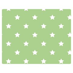 Stars Pattern Double Sided Flano Blanket (medium)  by Valentinaart