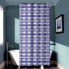 Pattern Shower Curtain 36  X 72  (stall)  by Valentinaart