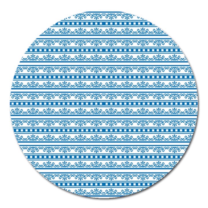 Pattern Magnet 5  (Round)