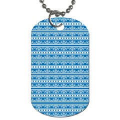 Pattern Dog Tag (one Side) by Valentinaart