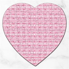 Pattern Jigsaw Puzzle (heart) by Valentinaart