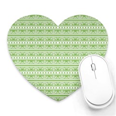 Pattern Heart Mousepads by Valentinaart