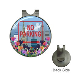 No Parking  Hat Clips With Golf Markers by Valentinaart