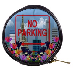 No Parking  Mini Makeup Bags by Valentinaart