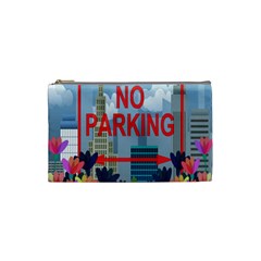 No Parking  Cosmetic Bag (small)  by Valentinaart