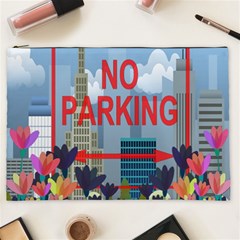 No Parking  Cosmetic Bag (xxl)  by Valentinaart