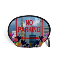 No Parking  Accessory Pouches (small)  by Valentinaart