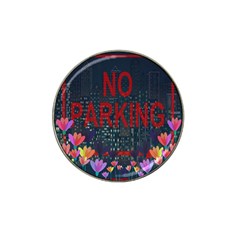 No Parking  Hat Clip Ball Marker by Valentinaart