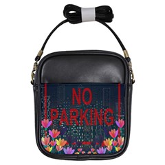 No Parking  Girls Sling Bags by Valentinaart