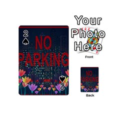 No Parking  Playing Cards 54 (mini)  by Valentinaart