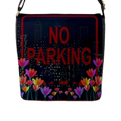 No Parking  Flap Messenger Bag (l)  by Valentinaart