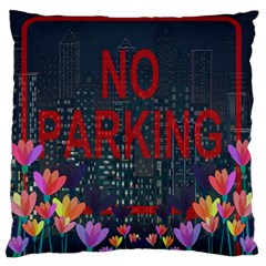 No Parking  Standard Flano Cushion Case (one Side) by Valentinaart