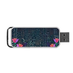 Urban Nature Portable Usb Flash (one Side) by Valentinaart