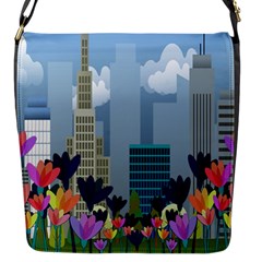 Urban Nature Flap Messenger Bag (s) by Valentinaart