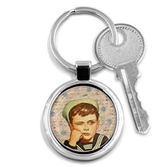 Little Sailor  Key Chains (round)  by Valentinaart