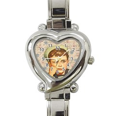 Little Sailor  Heart Italian Charm Watch by Valentinaart