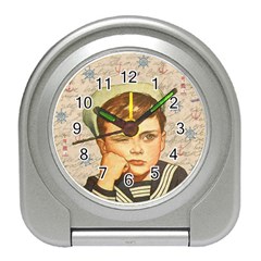 Little Sailor  Travel Alarm Clocks by Valentinaart