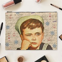 Little Sailor  Cosmetic Bag (xl) by Valentinaart