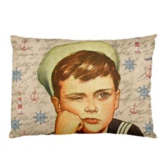 Little Sailor  Pillow Case (two Sides) by Valentinaart