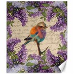 Vintage bird and lilac Canvas 20  x 24   19.57 x23.15  Canvas - 1