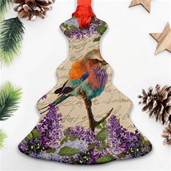 Vintage bird and lilac Ornament (Christmas Tree) 