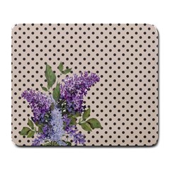 Vintage Lilac Large Mousepads by Valentinaart